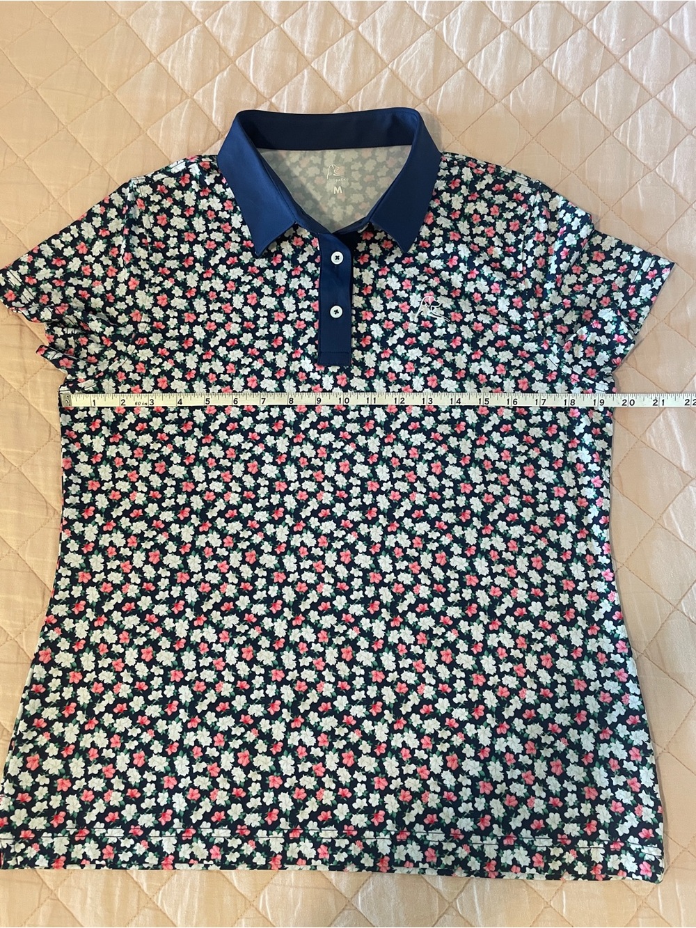 Rhoback Spring Azalea Performance Polo - Picture 6 of 7
